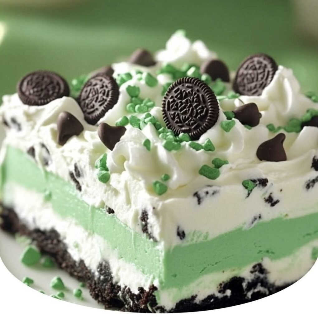 Shamrock Shake Dessert Lasagna – glassika recipes