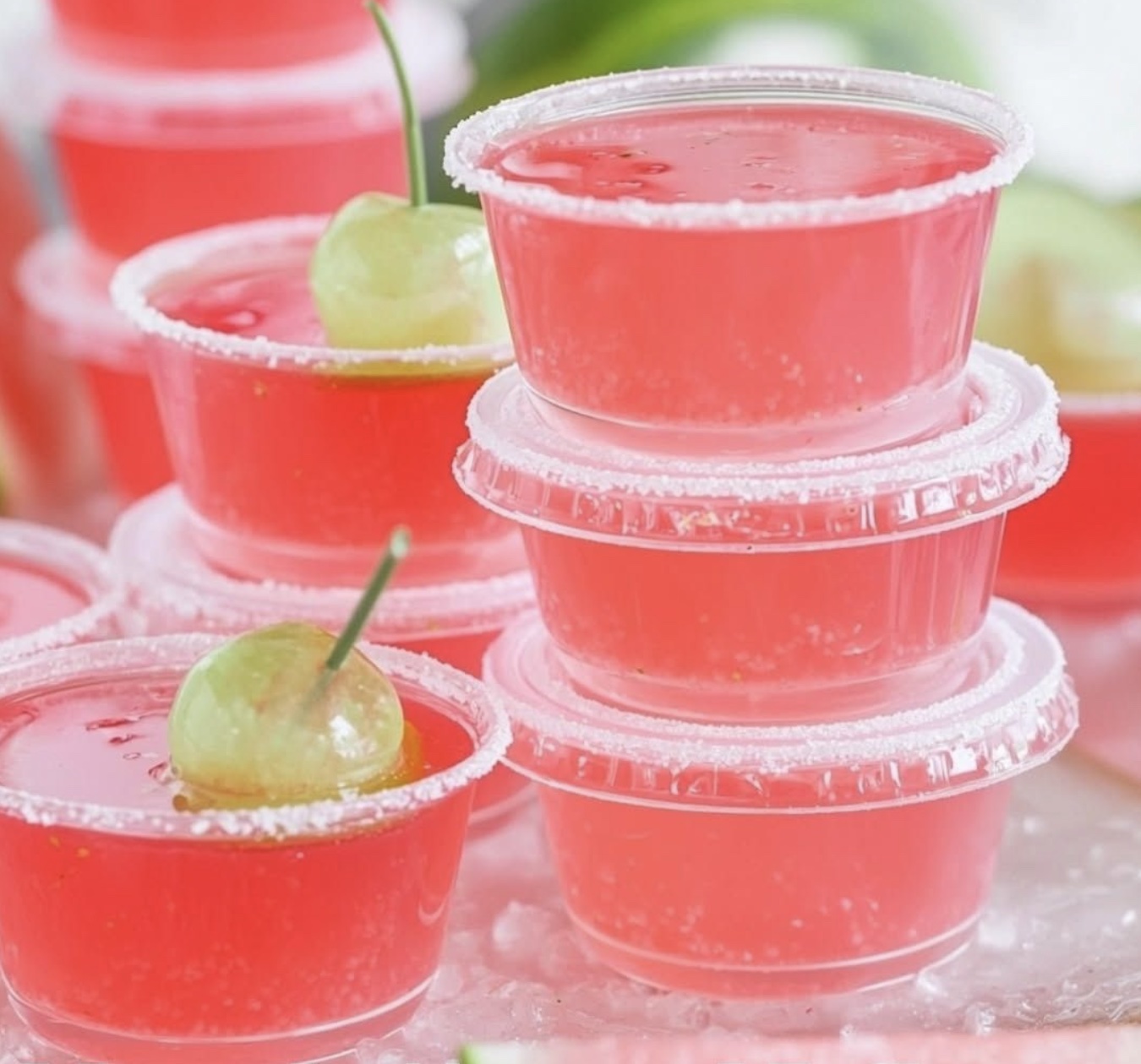 Watermelon Margarita Jello Shots