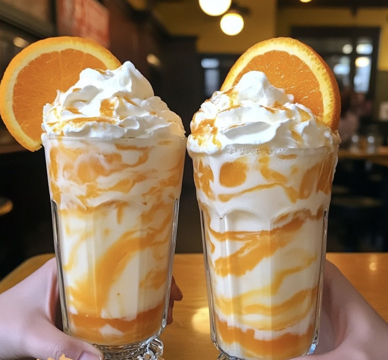 Boozy Orange Creamsicle Float