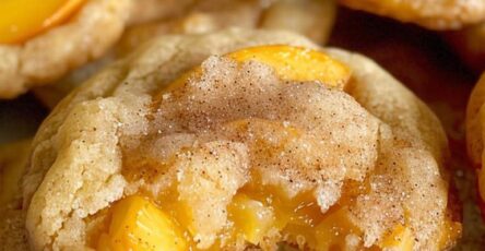 Irresistble Peach Cobbler Cookies