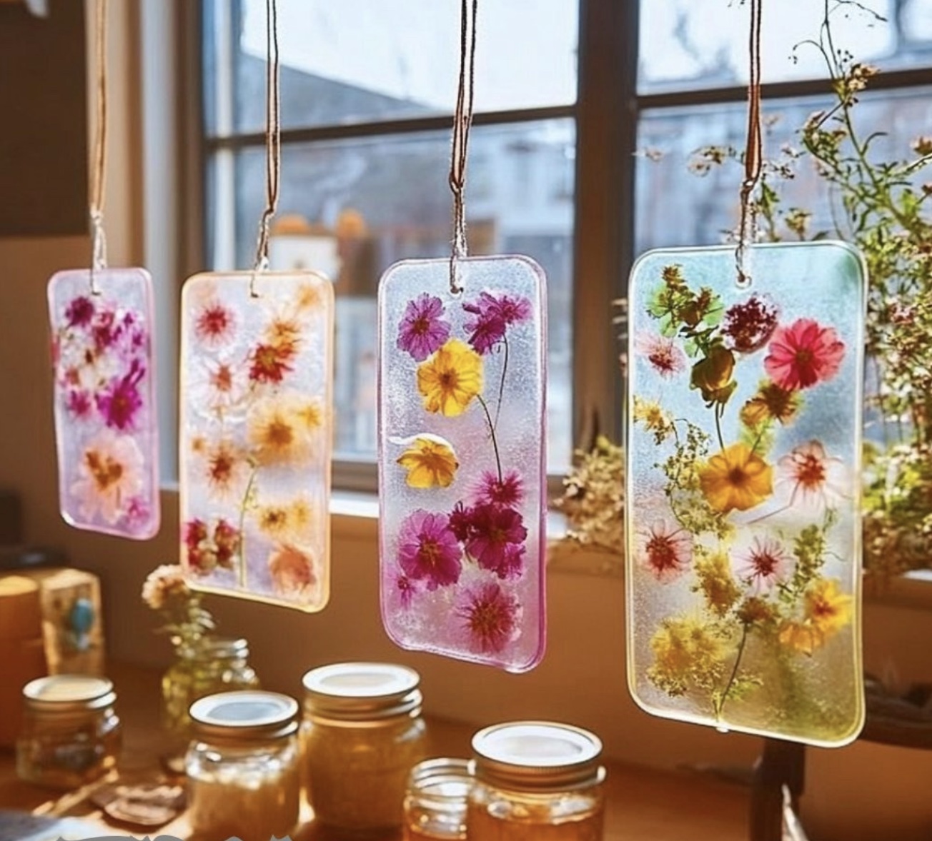 Bioplastic Suncatchers