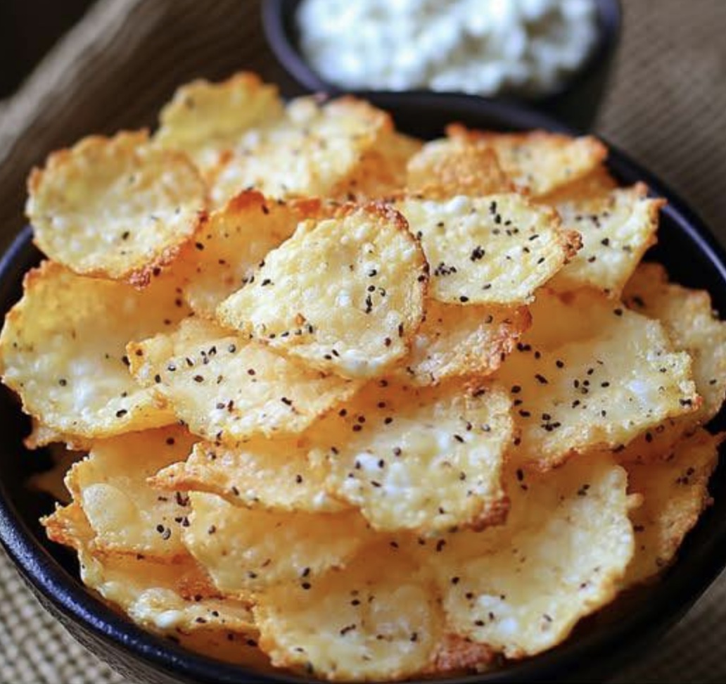 Cottage Cheese Chips – High-Protein, Low-Carb, and Super Crunchy!