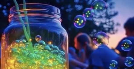 Glow-in-the-Dark Bubbles