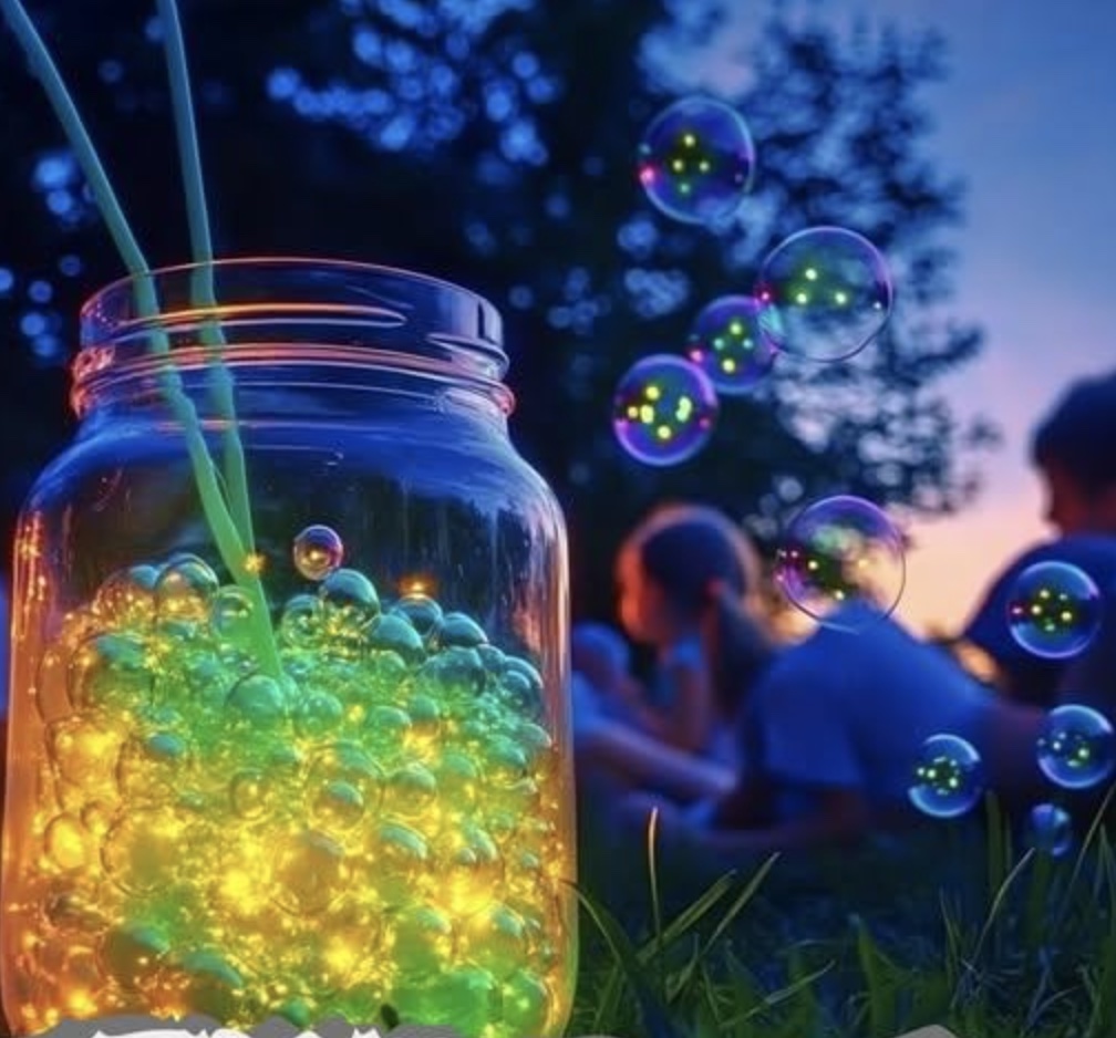 Glow-in-the-Dark Bubbles