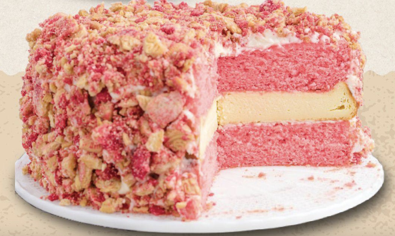 Strawberry Shortcake Cheesecake