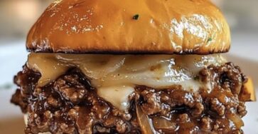 Irresistible French Onion Beef Sloppy Joes