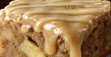 Apple Brownies with Maple Glaze
