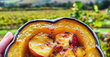 Apple Stuffed Acorn Squash