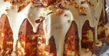Butterfinger Bundt Cake