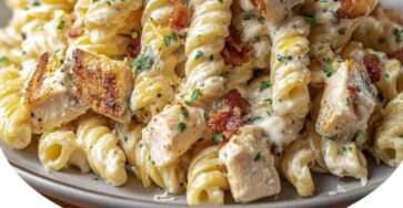 Chicken Bacon Ranch Pasta