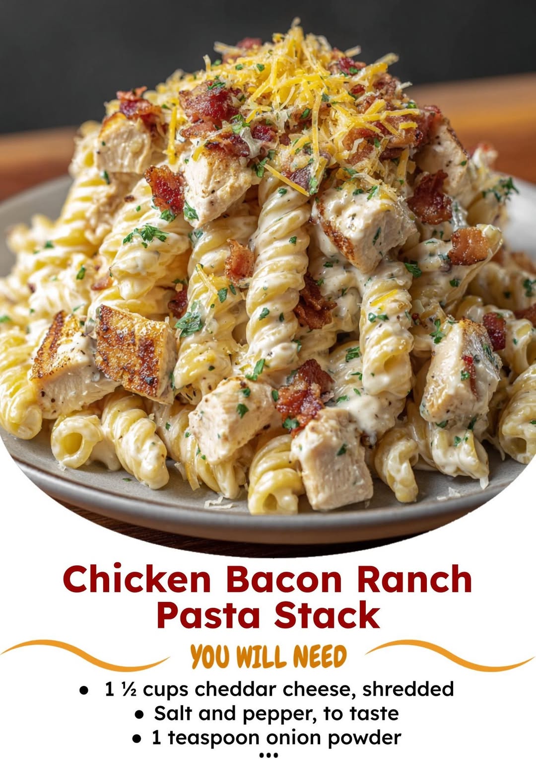 Chicken Bacon Ranch Pasta – glassika recipes