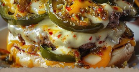 Hellfire Jalapeño Popper Lava Burger Tower