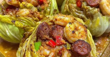 Keto Cajun Shrimp & Sausage Stuffed Cabbage: A Flavor-Packed Low-Carb Comfort Dish