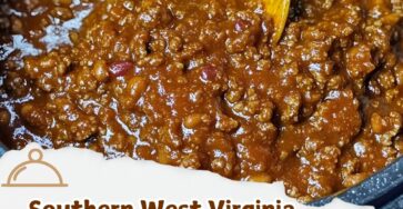 Southern West Virginia Hot Dog Chili Sauce