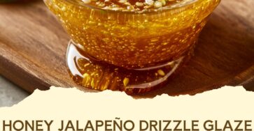 Honey Jalapeño Drizzle Glaze