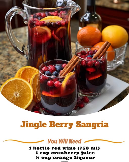 Jingle Berry Sangria
