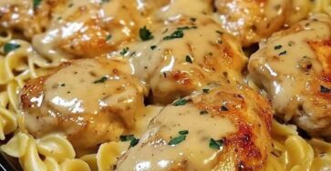 One-Pan Chicken with Buttered Noodles