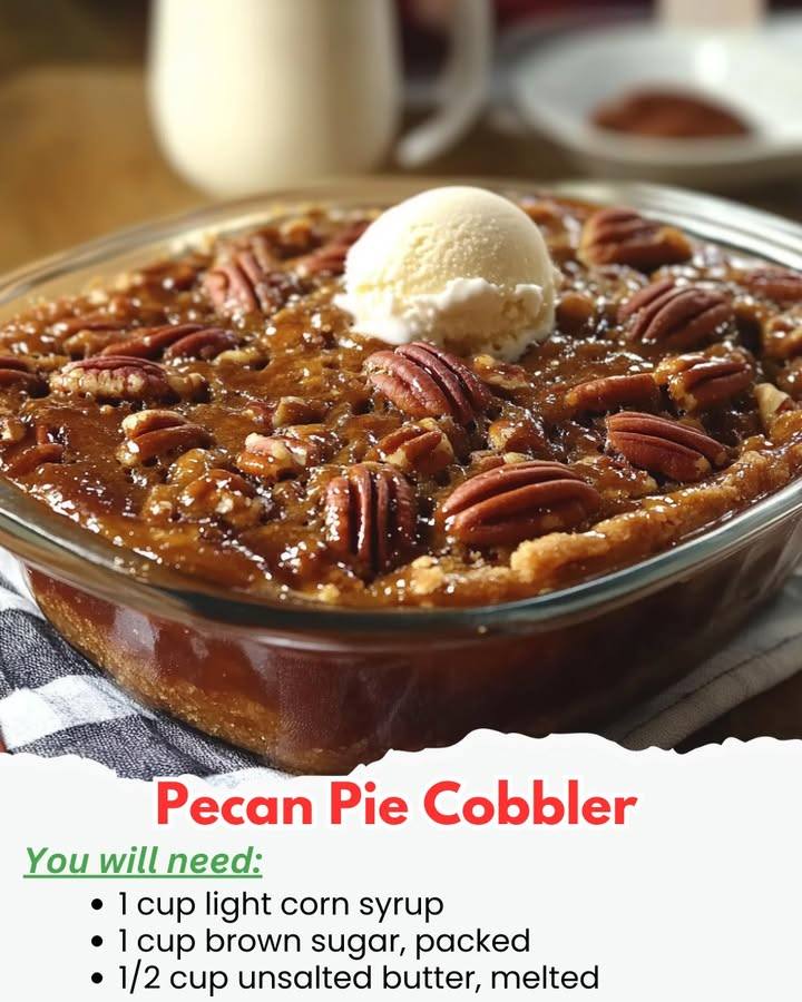 Pecan Pie Cobbler