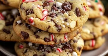 Winter Wonderland Chocolate Chip Christmas Cookies