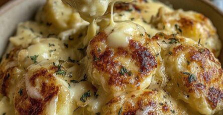 If you’re searching for the perfect recipe that blends hearty flavors with old-world charm, look no further than German Cabbage and Dumplings. This classic dish, also known as Kraut und Knödel, is a soul-warming combination of tender cabbage sautéed to perfection and soft, fluffy dumplings. Packed with authentic flavors, this recipe is a must-try for fans of traditional German cuisine or anyone seeking a cozy, wholesome meal. INGREDIENTS For the Dumplings: 1 cup all-purpose flour 1 teaspoon dried thyme or parsley 3/4 teaspoon black pepper 1/2 teaspoon salt 1/2 teaspoon baking powder optional 1/4 teaspoon baking soda optional 2 large eggs whisked and at room temperature 1 –3 tablespoons milk as needed For the Cabbage: 4 tablespoons unsalted butter divided 1 large onion roughly chopped 1 medium cabbage chopped into large chunks 1/4 cup vegetable or chicken stock 1/2 teaspoon garlic powder Kosher salt and freshly cracked black pepper to taste 1 tablespoon fresh parsley roughly chopped (for garnish) INSTRUCTIONS To Make the Dumplings: In a large bowl, combine the flour, thyme (or parsley), black pepper, and salt. If you prefer lighter dumplings, mix in the optional baking powder and baking soda. Create a well in the center of the dry ingredients and pour in the whisked eggs. Stir until a stiff dough forms. If the dough feels too dry, add milk, one tablespoon at a time, until it reaches the right consistency. Bring a pot of salted water to a boil. Drop tablespoon-sized portions of dough into the boiling water. Dip the spoon in hot water between each scoop to prevent sticking. Once the dumplings float to the surface, they are fully cooked. Remove them with a slotted spoon and set aside on a plate. To Make the Cabbage: In a large pot, melt 2 tablespoons of butter over medium heat. Add the onion and a pinch of salt, cooking until softened and lightly golden, about 8–10 minutes. Add the remaining butter, chopped cabbage, stock, garlic powder, salt, and pepper. Stir everything to combine. Bring the mixture to a simmer, cover with a lid, and cook until the cabbage is tender. Once the cabbage is cooked, gently fold in the dumplings. Toss everything together to combine. Adjust seasoning with additional salt and pepper if needed, garnish with fresh parsley, and serve.