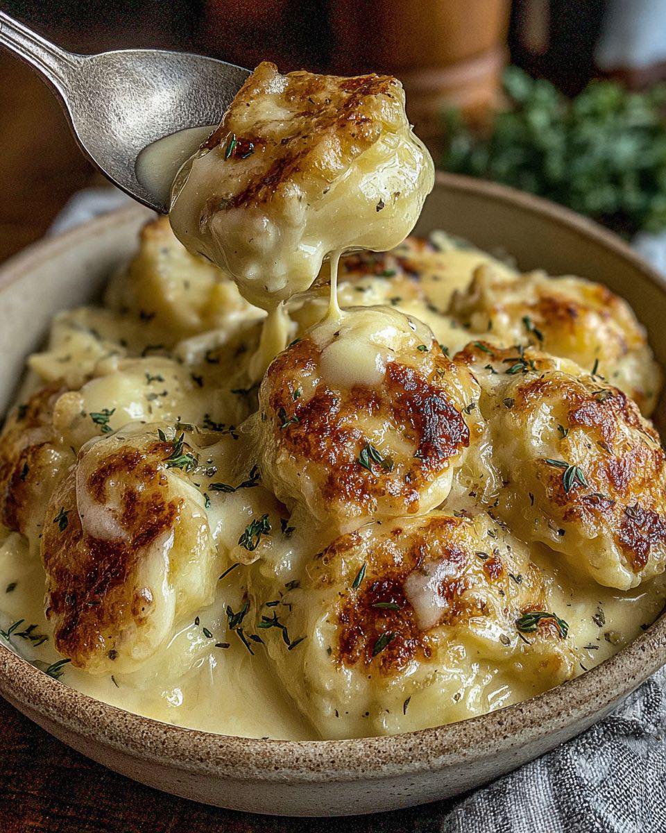 If you’re searching for the perfect recipe that blends hearty flavors with old-world charm, look no further than German Cabbage and Dumplings. This classic dish, also known as Kraut und Knödel, is a soul-warming combination of tender cabbage sautéed to perfection and soft, fluffy dumplings. Packed with authentic flavors, this recipe is a must-try for fans of traditional German cuisine or anyone seeking a cozy, wholesome meal. INGREDIENTS For the Dumplings: 1 cup all-purpose flour 1 teaspoon dried thyme or parsley 3/4 teaspoon black pepper 1/2 teaspoon salt 1/2 teaspoon baking powder optional 1/4 teaspoon baking soda optional 2 large eggs whisked and at room temperature 1 –3 tablespoons milk as needed For the Cabbage: 4 tablespoons unsalted butter divided 1 large onion roughly chopped 1 medium cabbage chopped into large chunks 1/4 cup vegetable or chicken stock 1/2 teaspoon garlic powder Kosher salt and freshly cracked black pepper to taste 1 tablespoon fresh parsley roughly chopped (for garnish) INSTRUCTIONS To Make the Dumplings: In a large bowl, combine the flour, thyme (or parsley), black pepper, and salt. If you prefer lighter dumplings, mix in the optional baking powder and baking soda. Create a well in the center of the dry ingredients and pour in the whisked eggs. Stir until a stiff dough forms. If the dough feels too dry, add milk, one tablespoon at a time, until it reaches the right consistency. Bring a pot of salted water to a boil. Drop tablespoon-sized portions of dough into the boiling water. Dip the spoon in hot water between each scoop to prevent sticking. Once the dumplings float to the surface, they are fully cooked. Remove them with a slotted spoon and set aside on a plate. To Make the Cabbage: In a large pot, melt 2 tablespoons of butter over medium heat. Add the onion and a pinch of salt, cooking until softened and lightly golden, about 8–10 minutes. Add the remaining butter, chopped cabbage, stock, garlic powder, salt, and pepper. Stir everything to combine. Bring the mixture to a simmer, cover with a lid, and cook until the cabbage is tender. Once the cabbage is cooked, gently fold in the dumplings. Toss everything together to combine. Adjust seasoning with additional salt and pepper if needed, garnish with fresh parsley, and serve.