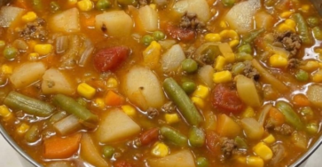 Hearty Beef and Vegetable Soup