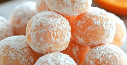 Orange Creamsicle Truffle Bites