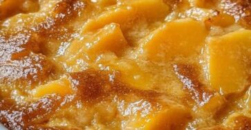 Southern Style Tennessee Peach Pudding