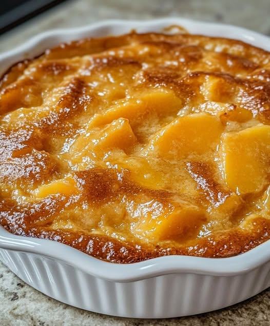 Southern Style Tennessee Peach Pudding